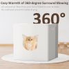 Cat Dryer Box, Automatic Pet Drying Box Portable Folding for Cats and Small Dogs, Dryer Box Dogs Cats Rabbits, Hair Grooming House Hands-Free Quick Bl