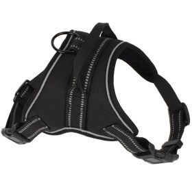 Pet Harness Medium To Large Dogs Dog (Option: Black-M)