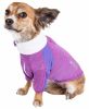 Pet Life Active 'Chewitt Wagassy' 4-Way Stretch Performance Long Sleeve Dog T-Shirt