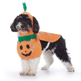 Pet Supplies Wansheng Dog Clothes (Option: PF100 Orange Pumpkin-M)